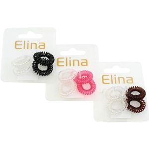 Elina Spiral Hair Elastiek - 4 STUKS