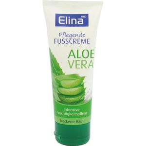 Elina med, Aloë Vera Voetcrème Tube 75 ml