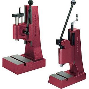 Hefboompers met tandheugel 250kp Berg + Schmid Pressentechnik