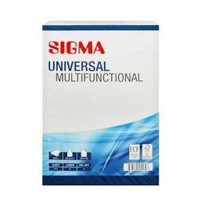 SIGMA DIN A5 Kopieerpapier Universeel, 80 g/m², wit, 500 vellen - wit Papier 563873