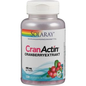 Solaray cranactin cranberryextract capsules  120ST