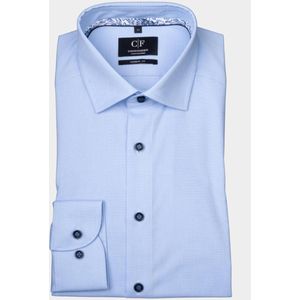 Commander Business hemd lange mouw Blauw Cityhemd Modern Fit 1/1 Arm 213011936/603