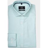 Commander - Business Overhemd - Groen - 100% Katoen - Slim Fit