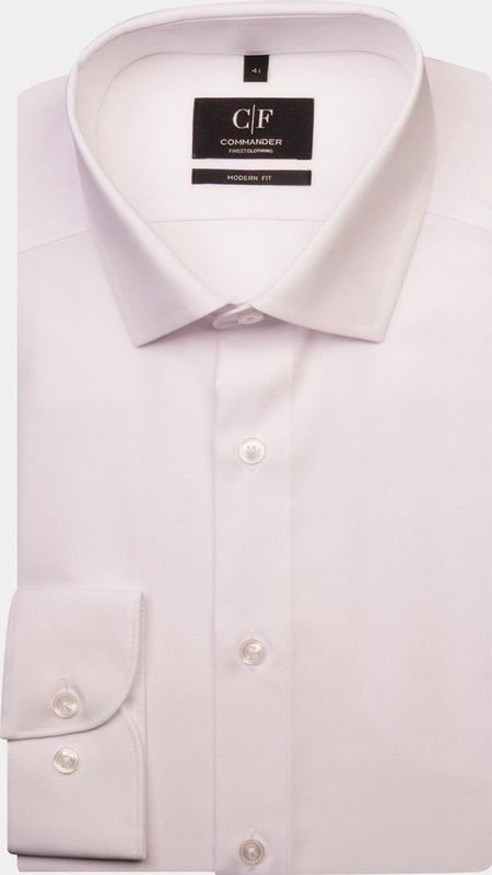 Commander Business hemd lange mouw cityhemd modern fit 1/1 arm 213011976/102