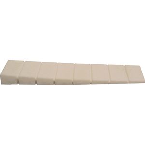 Stelwig - wit- 10 stuks - afbreekbaar - geschikt voor meubels, vloeren etc