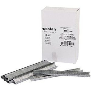 Cofan 09002095 Nietjes, model 16 mm, 10.000 stuks, afmetingen 1 x 1,25 mm