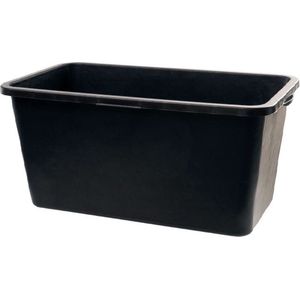 HL Speciekuip Rechthoek - Kunststof - Zwart - 40 liter - L 58 x B 40 x H 29 cm