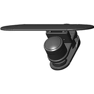 Full-key groot-hoek tweekleurig scherm Vip Fisheye Lens Sparring Piano Les Sparring Full Key Hoek Overhead Camera Telefoon Universeel