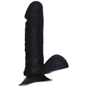 Zwarte Realistische Dildo Dudo- 17 cm