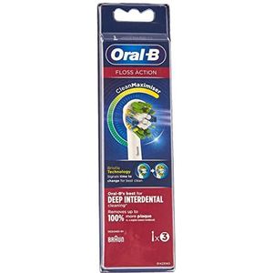 Oral-B FlossAction Opzetborstel Met CleanMaximiser-technologie, Verpakking Van 3 Stuks