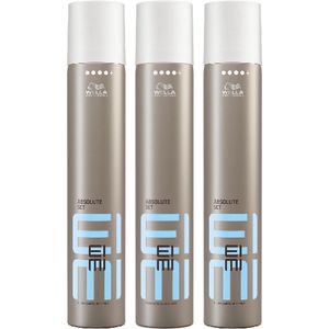 Wella EIMI - Absolute Set - Ultra Strong Finishing Spray - 3 x 500ML