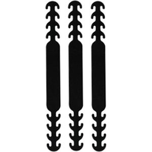 Mondmasker Verlenger | Zwart | 3 Stuks