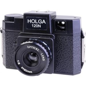 B.I.G. - Holga 120N - Middenformaat Camera - Zwart - Glazen Lens