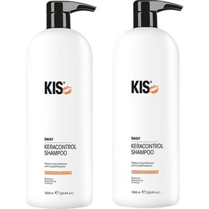 KIS - Kappers KeraControl - 2 x 1000 ml - Shampoo