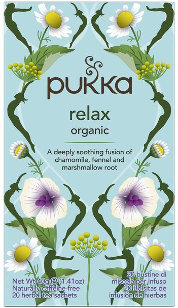 4x Pukka Thee Relax 20 stuks