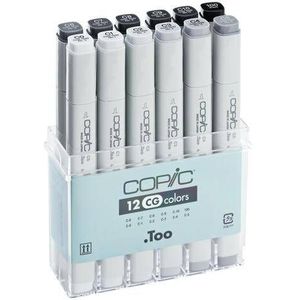 Copic Classic set 12 cool grey