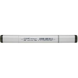 COPIC Sketch Marker Type G - 85, Verdigris, professionele brush marker, op alcoholbasis, met één Super Brush punt en één Medium Broad punt