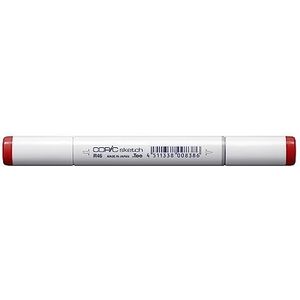 COPIC Sketch Marker Type R - 46, Strong Red, professionele brush marker, op alcoholbasis, met een Super Brush punt en een Medium Broad punt.