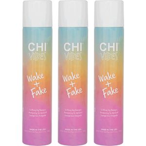 CHI Vibes Dry Shampoo - Droogshampoo vrouwen - Voor Alle haartypes - 3 x 150 gr