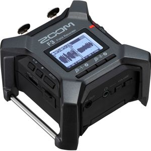 Zoom F3 - Audiorecorder - Zwart - 2-kanaals / 2-sporen