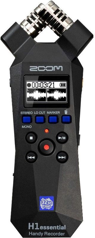 Zoom - H1essential - Handrecorder - Zwart - 32-bit Audio