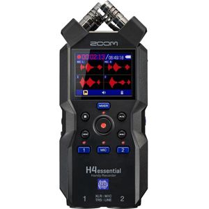 Zoom H4e - Audiorecorder - Zwart - 32-Bit-Float-opname - Verbeterde X/Y-microfoons