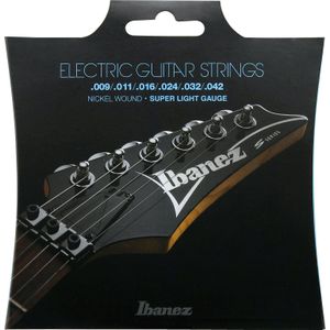 Ibanez - IEGS6 - Snarenset - Super Light - Vernikkeld - Voor Elektrische Gitaar