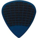 Ibanez PPA16HSGYE PPA16HSGYE Plectra's uit de Wizard-serie, met schuurpapier handvat, 1,0 mm, geel, 6 stuks, donkerblauw