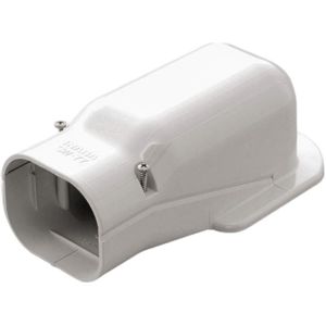 Airco muur afdekkap - WIT (SW-77-W)