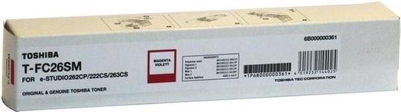 Original Toshiba 6B000000361 / TFC26SM Toner magenta