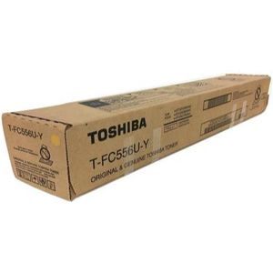 Toshiba T-FC556EY toner cartridge geel (origineel)