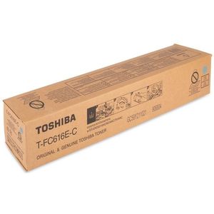 Toshiba T-FC616EC toner cartridge cyaan (origineel)