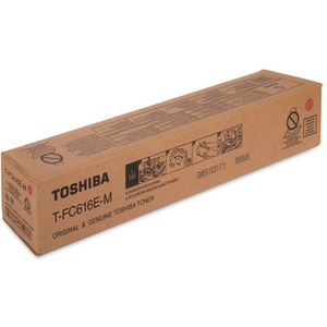 Toshiba T-FC616EM toner cartridge magenta (origineel)