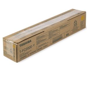 Toshiba - T-FC200E-Y - Toner - Geel - Origineel - Capaciteit 33.600 pagina's