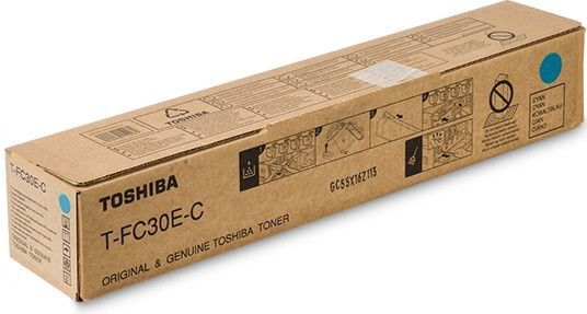 Toshiba T-FC30E-C toner cyaan (origineel)