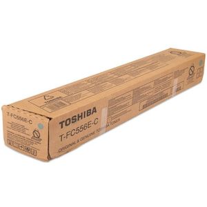 Toshiba T-FC556E-C toner cyaan (origineel)