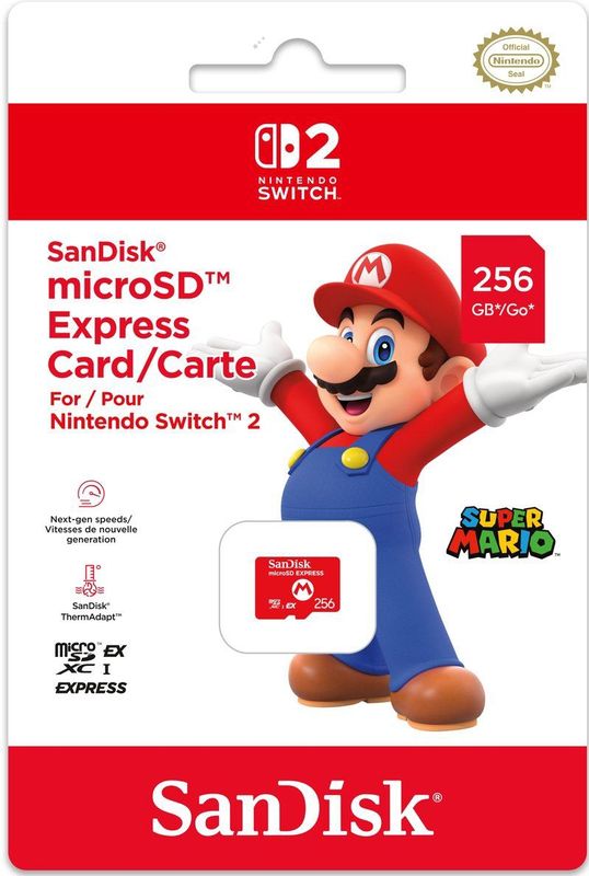 SanDisk - Micro SD Express - 256GB - Geheugenkaart