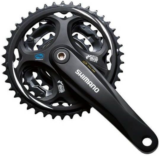 Shimano Kurbelgarnitur Altus M311 7/8 Gang 48x38x28Z 175mm schwarz Blister