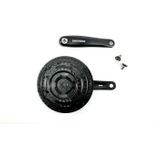Shimano Kurbelgarnitur Shimano Altus FC-M311 C888CL 170 mm 48x38x28 mit Abdeckung Schwarz Universal
