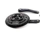 Shimano Kurbelgarnitur Shimano Altus FC-M311 C888CL 170 mm 48x38x28 mit Abdeckung Schwarz Universal