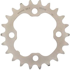 Shimano M580/532 Plato, unisex volwassenen, zwart, 22 tanden