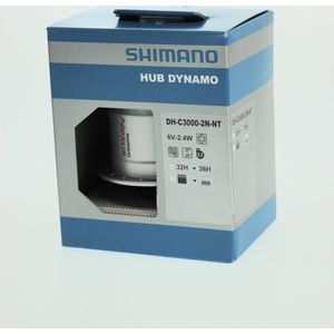 Shimano Naaf für 100 36 -Loch -Silber