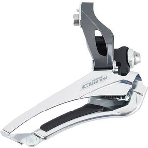 Shimano Voorderailleur Claris R2000 8s Dubbel Zilver