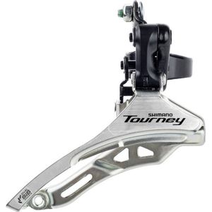 Shimano Voorkilleilurur 3 x 6 7 Speed-Turnier FD-Ty300 Down Swing Top Pull High Clamp Ø34,9 mm 42T (66-69 °)