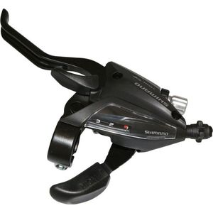 Shimano Versteller (links) mit Bremshebel 3-Geschwindigkeit ST-EF500-4 4 Finger schwarz
