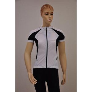 Shimano - Premium Accu 3D - Fietsshirt - Wit - Korte Mouwen, Aangesloten Pasvorm