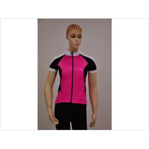 Shimano - Premium Accu 3D - Fietsshirt - Roze - Korte Mouwen, Aangesloten Pasvorm