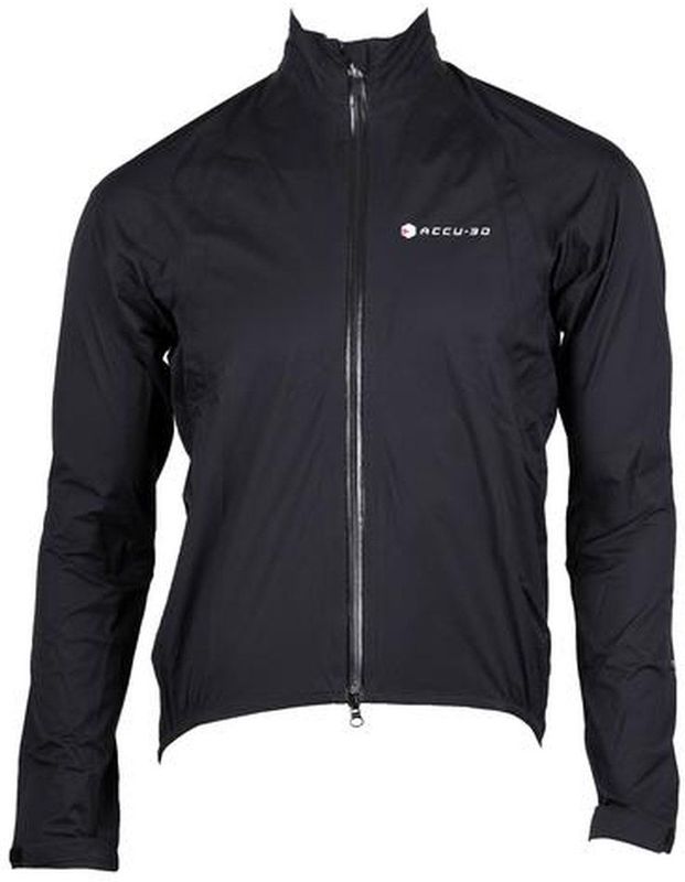 Fietsjack - Regenjack - Zwart - Stretch