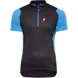 Shimano - Touring Jersey - Korte Mouw - Zwart/Lichtblauw - All Mountain/Enduro