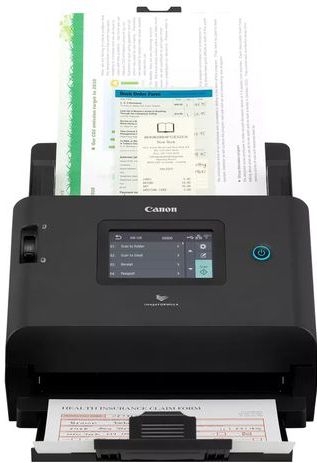 Canon - DR-S350NW - Scanner - A4 - RJ45 - USB - Wi-Fi Direct